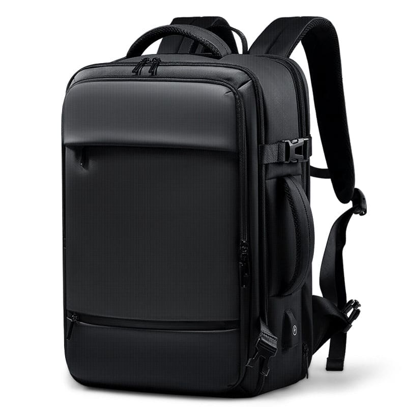 Large Volume Business Travel Luggage Computer Bag (Cool Black)