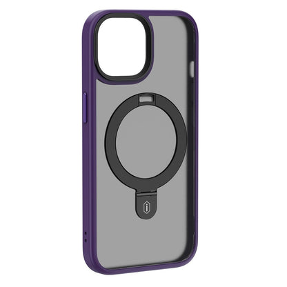 Funda para teléfono con soporte magnético WiWU para la serie iPhone 15