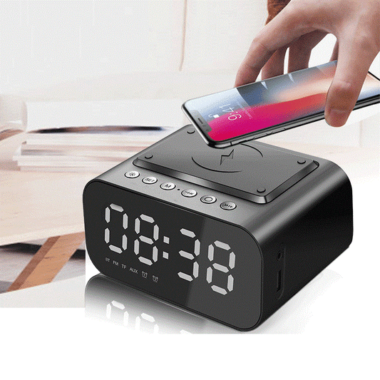 Creative Wireless Charger Bluetooth Three-in-one Small Speaker
