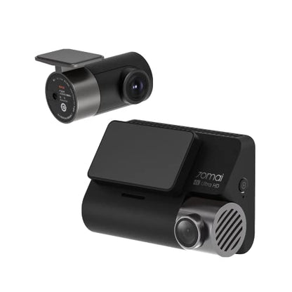 70mai A800S-1 4K Dash Cam with 24H Parking Monitor | Rear and Internal Camera Support