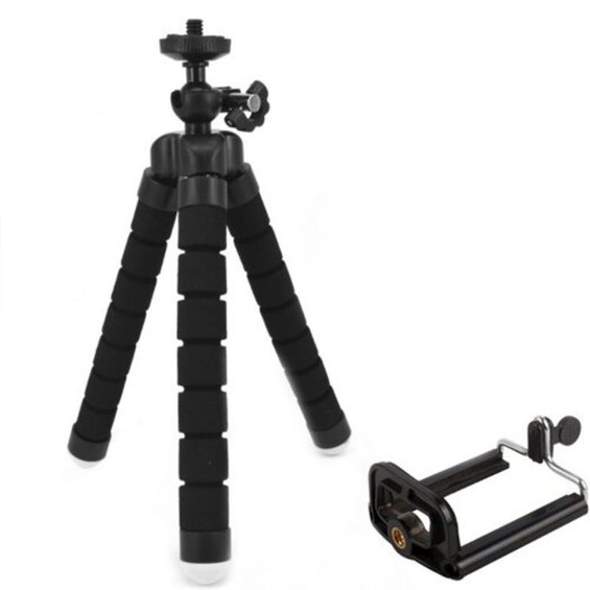 Compatible with Apple, Mobile Phone Mini Flexible Octopus Tripod Stand for Smartphone Clip Holder Mount Stabilizer Video Grip Monopod Table Gorillapod