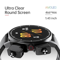 UiDEAL BizzCore Earbuds & Smart Watch - Complete Wireless Audio and Fitness Solution