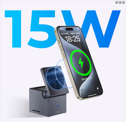 Small Square 3 in 1 Wireless Charger