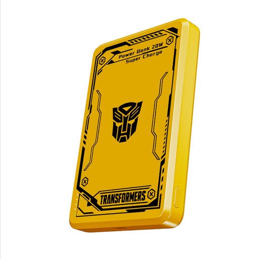 Transformers Power Bank 10,000mAh - High-Capacity Portable Charger, Fast Charging, Universal Compatibility